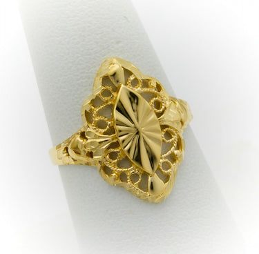 Antique Gold Filigree Ring