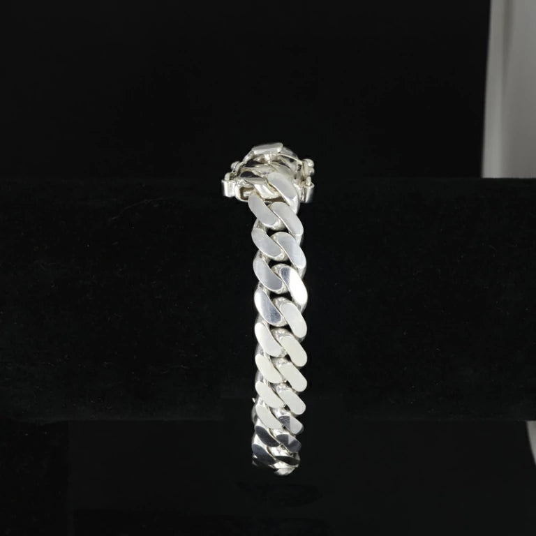 10mm silver bracelet men