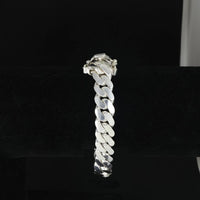 10mm silver bracelet men