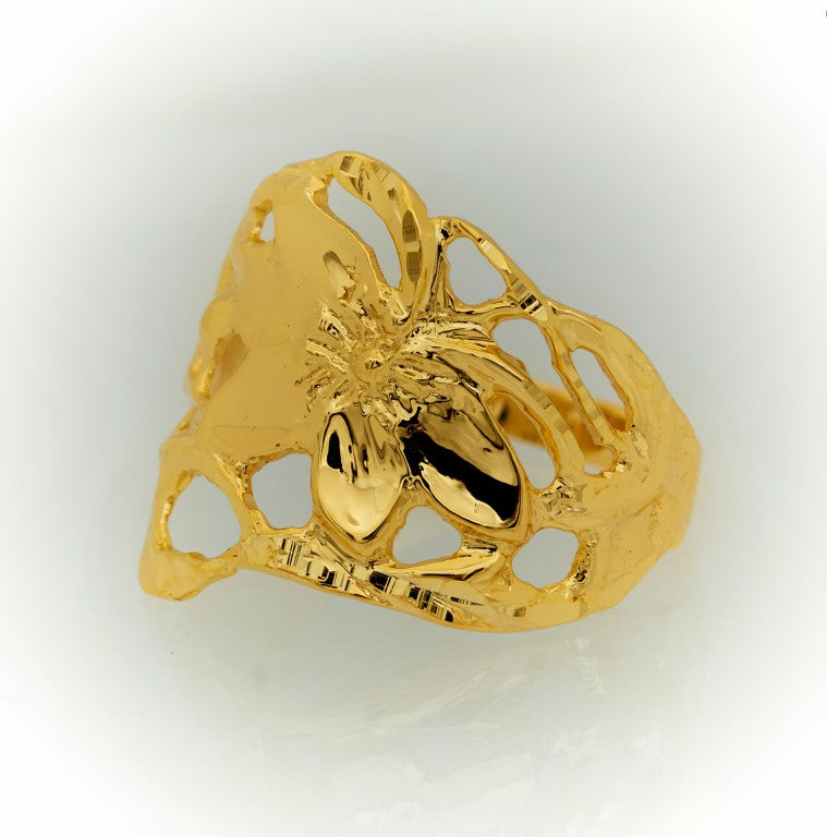 Orchid Gold Ring 3