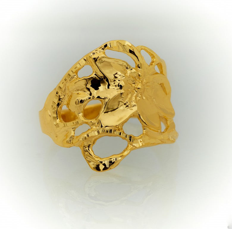 Orchid Gold Ring 1