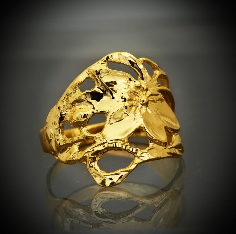 Orchid Gold Ring 4