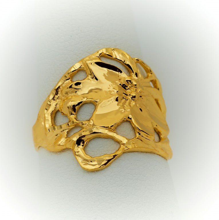 Orchid Gold Ring 2