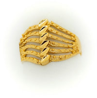 Thumbnail for leaves gold ring