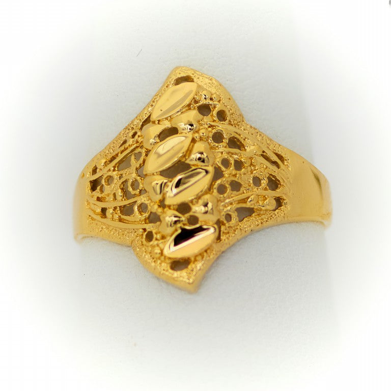 Leaf Gold Ring