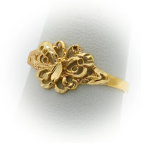 Thumbnail for gold butterfly simple ring