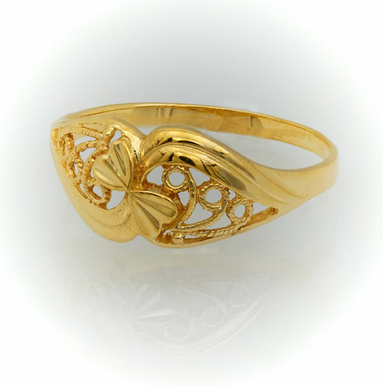 Gold Leaf Ring | Antique Style 2