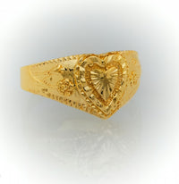 Thumbnail for 10k or 14k Gold Heart Ring 5