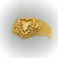 Thumbnail for 10k or 14k Gold Heart Ring 1