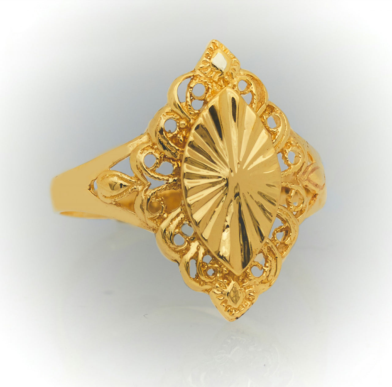 Gold Statement Ring for Women