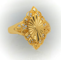 Thumbnail for Gold Statement Ring for Women