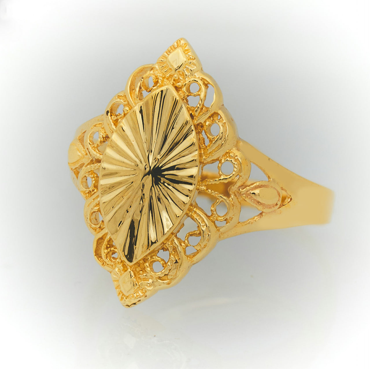 Gold Statement Ring for Women 1