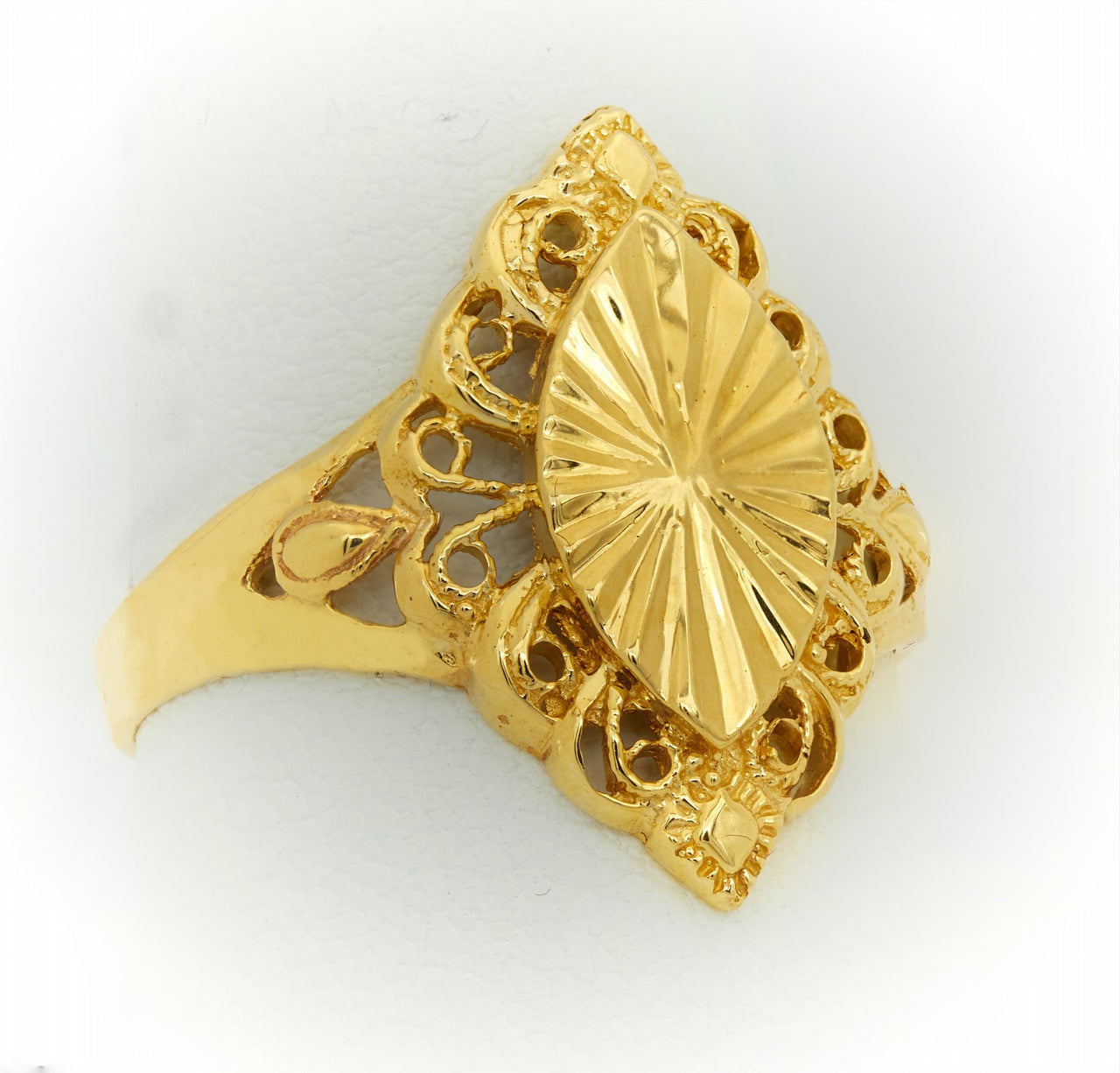 Gold Statement Ring for Women 2