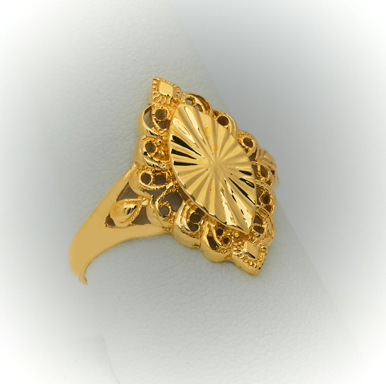 Gold Statement Ring for Women 3