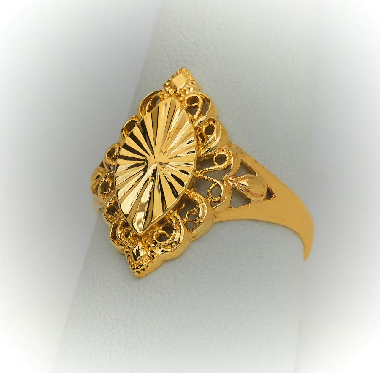 Gold Statement Ring for Women 5