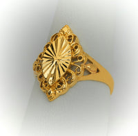 Thumbnail for Gold Statement Ring for Women 5