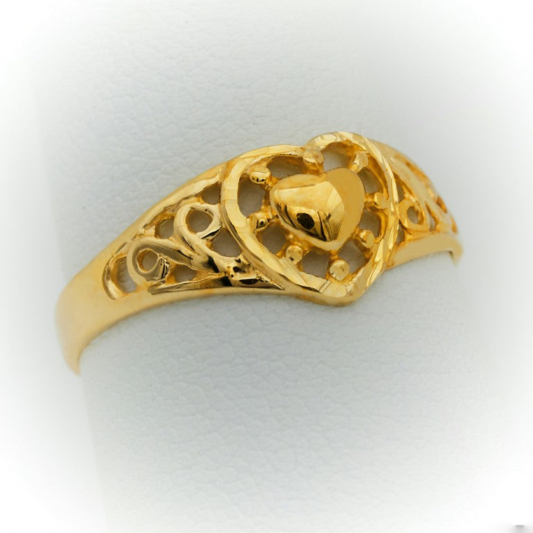 Heart Ring | Gold Ring for Women 1