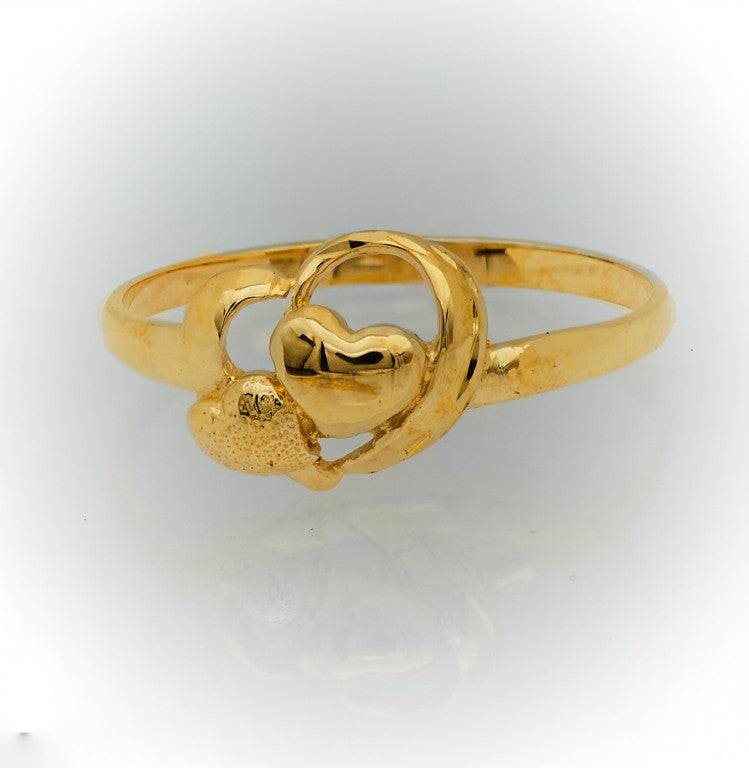 Double Heart Ring for Girls 1