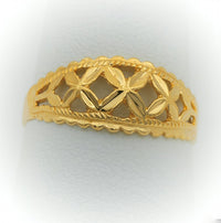 Thumbnail for Leaves Gold Ring