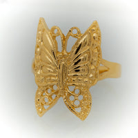 Thumbnail for Gold Butterfly Ring | Big Ring for Women 1