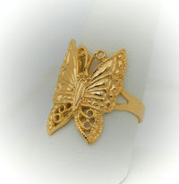 Thumbnail for Gold Butterfly Ring | Big Ring for Women 4