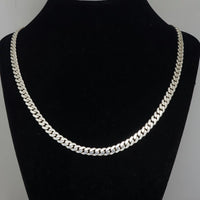 Thumbnail for Buy 999 Pure Silver Cuban Link Chain |  Men's Sterling Silver Chain