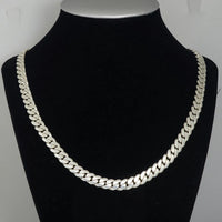 Thumbnail for Buy 999 Pure Silver Cuban Link Chain |  Men's Sterling Silver Chain