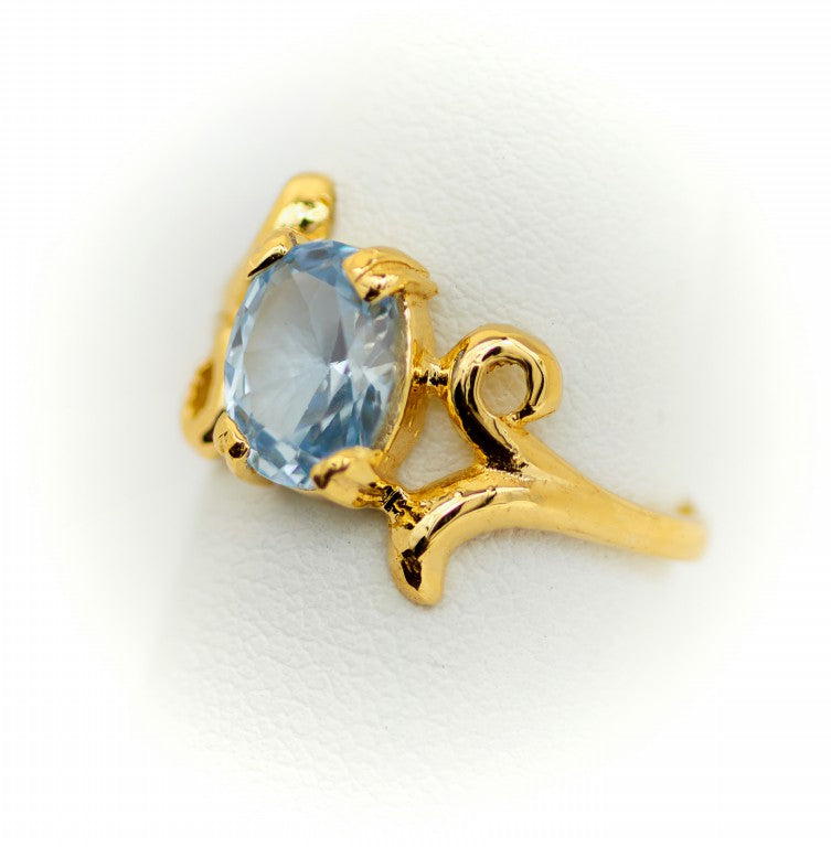 Oval Gold Ring