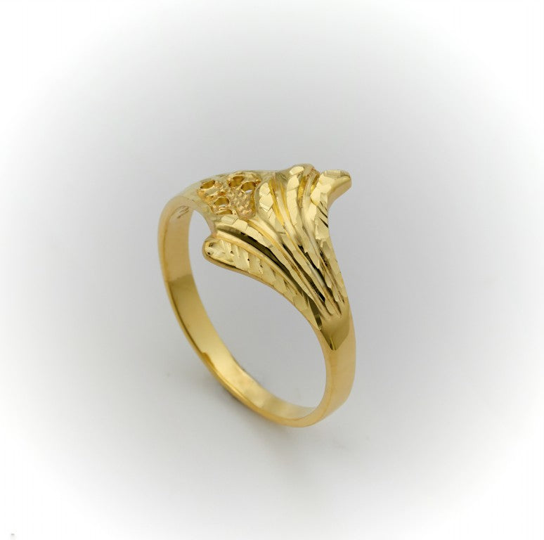 Sea Fan Gold Ring