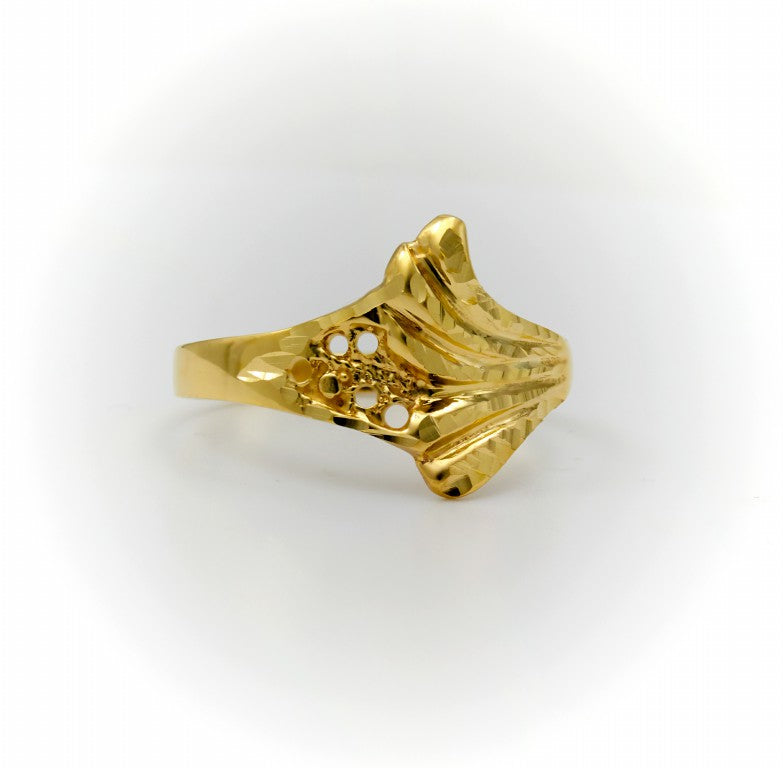 Sea Fan Gold Ring