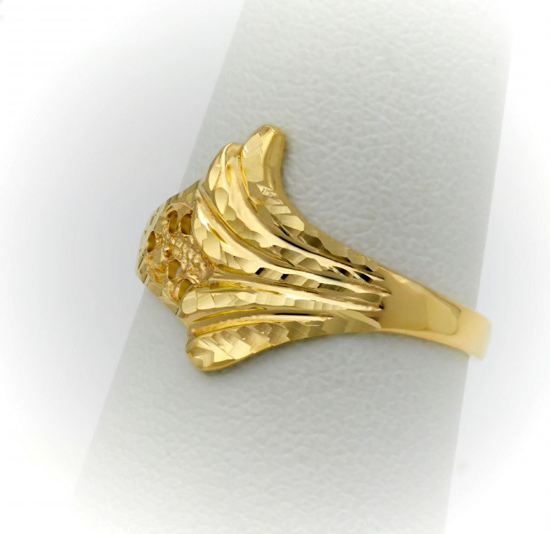 Anillo Abanico de Mar en Oro