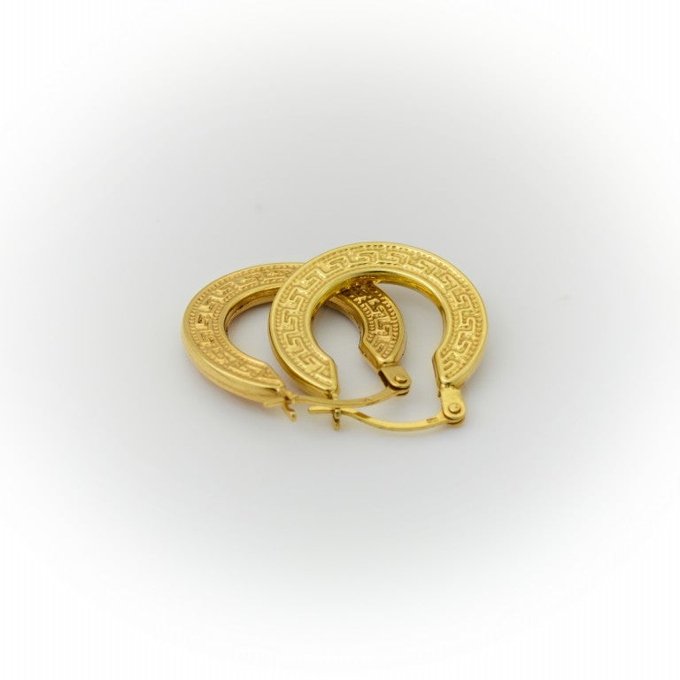 Hoop Earrings Gold 1