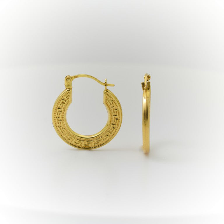 Small Gold Hoop Earrings for Girls or Women 8