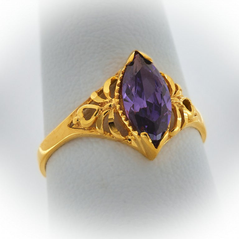 Marquise Ring amethyst