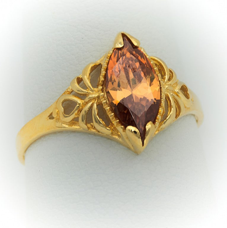 Marquise Ring champagne