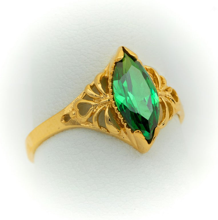 Marquise Ring  green