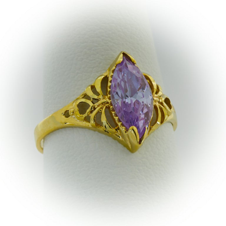 Marquise Ring lavender