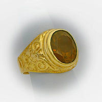 Thumbnail for Champagne Stone Mens Ring