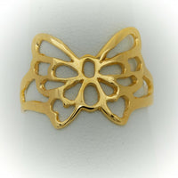 Thumbnail for butterfly big hollows ring front view