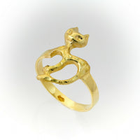 Pet Ring in Cat-shape