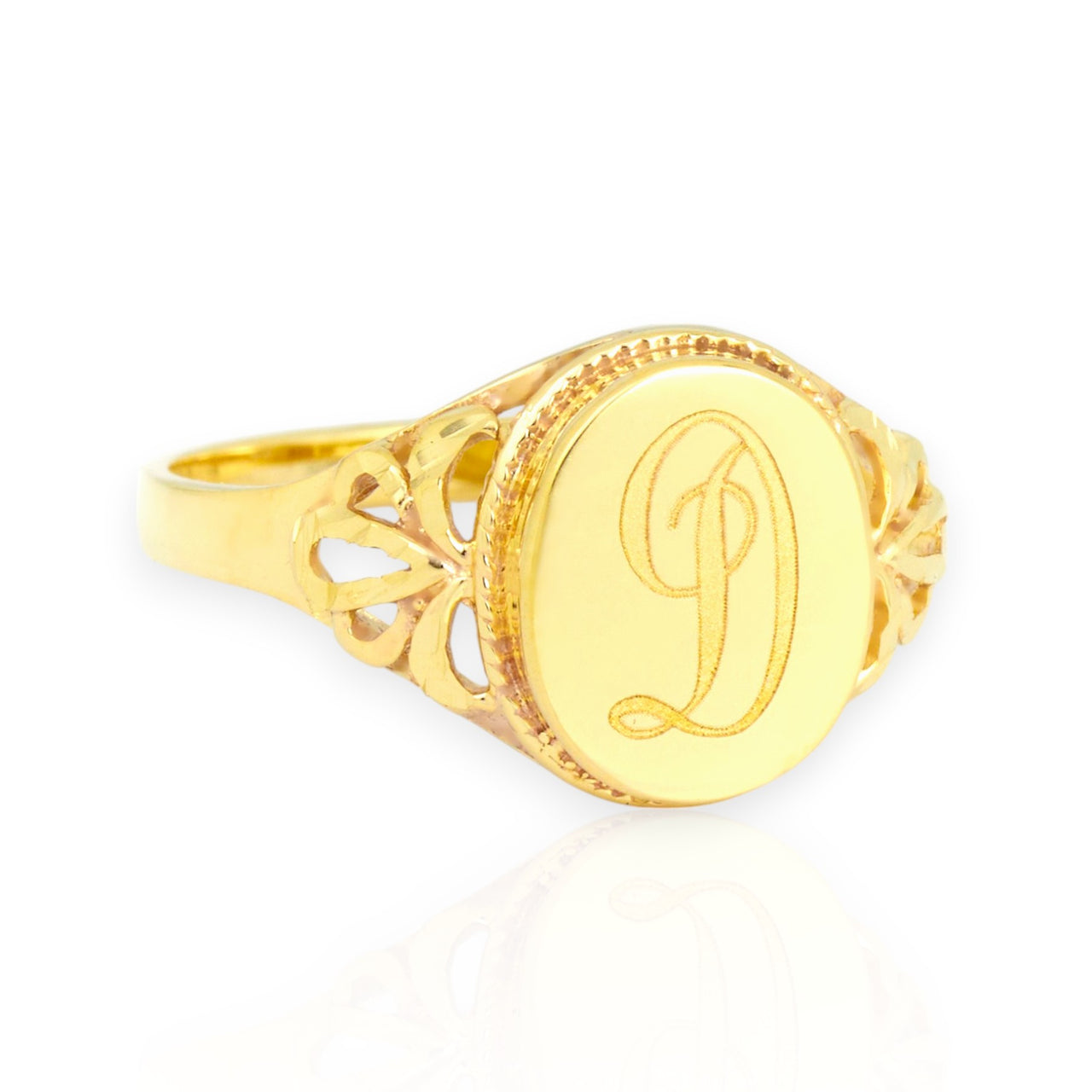 Signet ring custom for women
